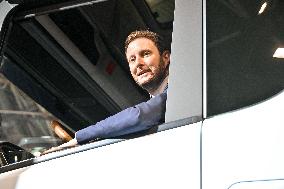 Clement Beaune Visits Solutrans Exhibition - Lyon