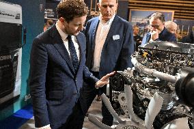 Clement Beaune Visits Solutrans Exhibition - Lyon