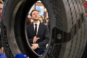 Clement Beaune Visits Solutrans Exhibition - Lyon