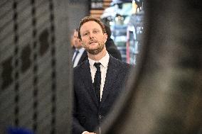 Clement Beaune Visits Solutrans Exhibition - Lyon