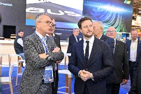 Clement Beaune Visits Solutrans Exhibition - Lyon