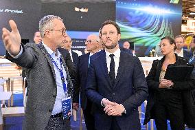 Clement Beaune Visits Solutrans Exhibition - Lyon