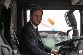 Clement Beaune Visits Solutrans Exhibition - Lyon