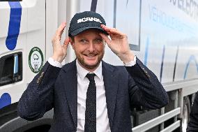 Clement Beaune Visits Solutrans Exhibition - Lyon