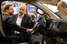 Clement Beaune Visits Solutrans Exhibition - Lyon