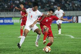 (SP)MYANMAR-YANGON-FOOTBALL-2026 FIFA WORLD CUP ASIAN QUALIFIER-GROUP B-PRK VS MYA