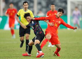 (SP)CHINA-GUANGDONG-SHENZHEN-FOOTBALL-2026 FIFA WORLD CUP ASIAN QUALIFIER-GROUP C-CHN VS KOR(CN)