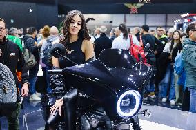 EICMA Milan Motorcycle Show At Rho Fieramilano In Milan