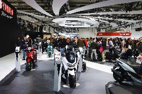 EICMA Milan Motorcycle Show At Rho Fieramilano In Milan