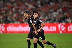 (SP)CHINA-GUANGDONG-SHENZHEN-FOOTBALL-2026 FIFA WORLD CUP ASIAN QUALIFIER-GROUP C-CHN VS KOR(CN)