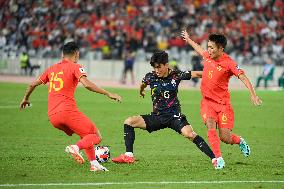 (SP)CHINA-GUANGDONG-SHENZHEN-FOOTBALL-2026 FIFA WORLD CUP ASIAN QUALIFIER-GROUP C-CHN VS KOR(CN)