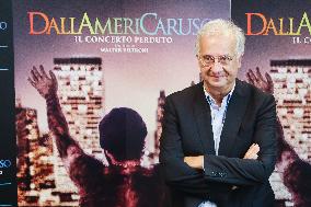 The Photocall For The Italian Premiere Of Dallamericaruso Il Concerto Perduto In Milan