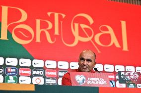 Portugal Press Conference UEFA European Qualifiers