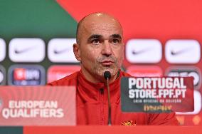 Portugal Press Conference UEFA European Qualifiers