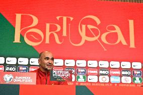 Portugal Press Conference UEFA European Qualifiers