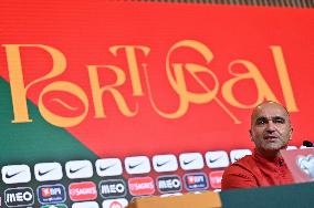 Portugal Press Conference UEFA European Qualifiers