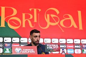 Portugal Press Conference UEFA European Qualifiers