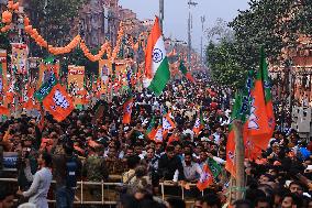 Prime Minister Narendra Modi's Road Show In Jaipur