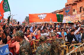 Prime Minister Narendra Modi's Road Show In Jaipur