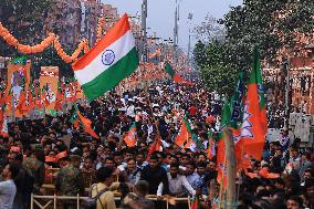 Prime Minister Narendra Modi's Road Show In Jaipur