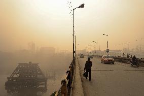 Dense Fog In Kashmir Valley