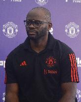 Louis Saha Attends Sports Clinic For Children - India