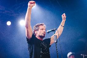 David Duchovny Performs During The European Tour 2023 In Milan