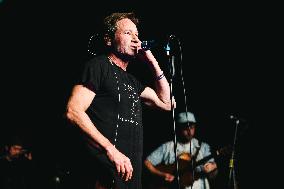 David Duchovny Performs During The European Tour 2023 In Milan