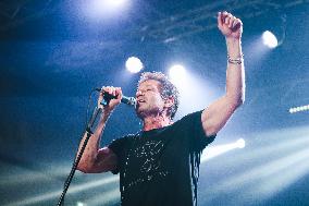 David Duchovny Performs During The European Tour 2023 In Milan