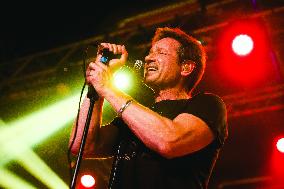 David Duchovny Performs During The European Tour 2023 In Milan