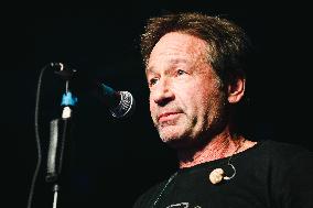 David Duchovny Performs During The European Tour 2023 In Milan