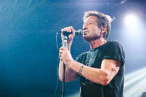 David Duchovny Performs During The European Tour 2023 In Milan