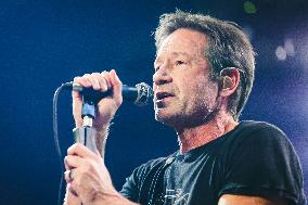 David Duchovny Performs During The European Tour 2023 In Milan