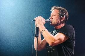 David Duchovny Performs During The European Tour 2023 In Milan