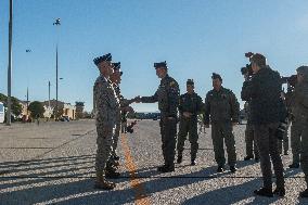 King Felipe Visits Air Base - Albacete