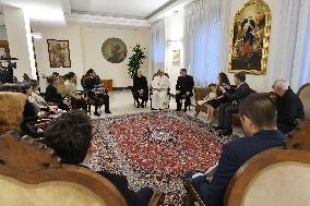 Pope Francis Meets Delegations Of Israelis And Palestinians - Vatican