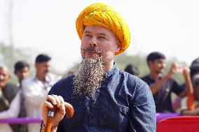 Competition Of Long Moustache - Pushkar