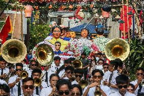 THE PHILIPPINES-RIZAL PROVINCE-HIGANTES FESTIVAL