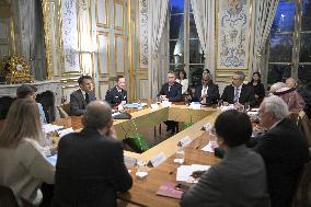 Meeting With The Arab League And OIC - Paris