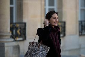 Council Of Ministers At The Elysee Palace