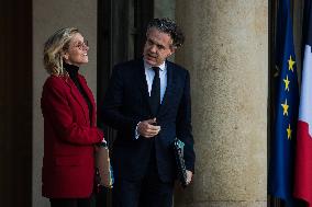 Council Of Ministers At The Elysee Palace