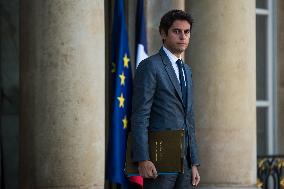 Council Of Ministers At The Elysee Palace