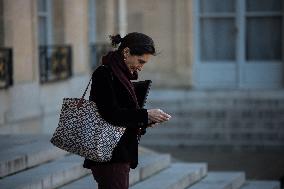 Council Of Ministers At The Elysee Palace