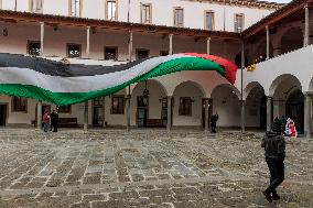 Students In Solidarity With Palestine Occupy University Of Pisa