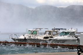 CROATIA-BAKARAC-WIND