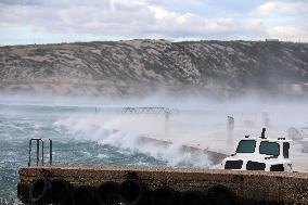 CROATIA-BAKARAC-WIND