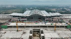 CHINA-GUANGXI-YULIN-HIGH-SPEED RAILWAY STATION-CONSTRUCTION (CN)