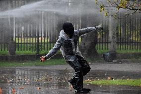 Clashes in Bogota