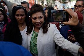 Clara Brugada, Sole Pre-candidate For The Leadership Of Mexico City, Begins Pre-campaign