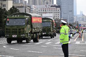 The Remains of The Chinese People's Volunteers Returned to China